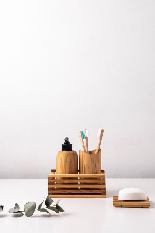 Bamboo Soap Dispenser